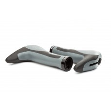 Ручки руля ONRIDE HornGrip50. Чорний/Сірий