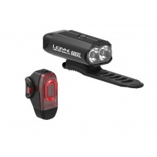 Комплект світла Lezyne MICRO DRIVE 600XL / KTV PAIR Чорний / Чорний 600/10 люменів Y13