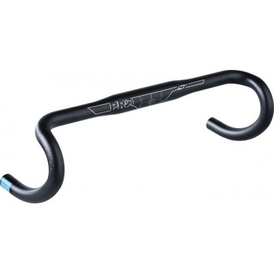 Кермо PRO шосейне компакт LT 44cm/31.8mm, чорнe
