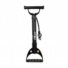 Насос Longus ONE PP, підлоговий з манометром, 120PSI, універсальний вентіль Насос Longus ONE PP, підлоговий з манометром, 120PSI, універсальний вентіль