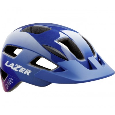 Шолом LAZER Gekko підлітковий, синьо-рожевий