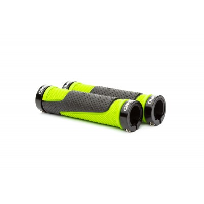 Ручки руля ONRIDE DualGrip. Чорний/Зелений