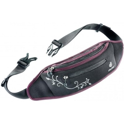 Сумка на пояс Neo belt I цвет 7525 black-aubergine