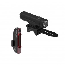Комплект світла Lezyne CLASSIC DRIVE XL / STICK PAIR Чорний матовий/Чорний 700/30 люменівів Y14