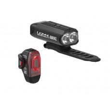 Комплект світла Lezyne MICRO DRIVE 600XL / KTV PRO PAIR Чорний / Чорний 600/75 люменів Y13