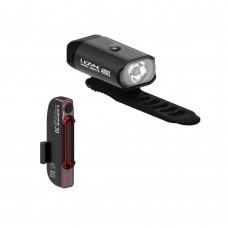 Комплект світла Lezyne MINI DRIVE 400 / STICK PAIR Чорний/Чорний 400/30 люменів Y14
