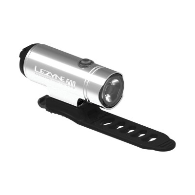 Переднє світло Lezyne CLASSIC DRIVE Сріблястий 500 люменівів Y13