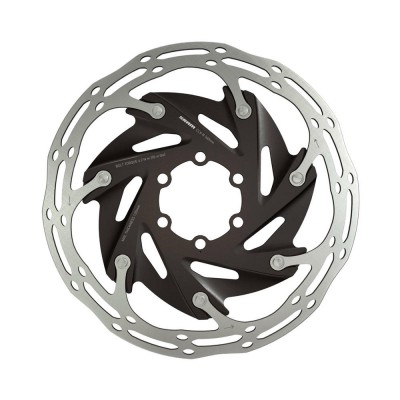 Ротор Centerline X Road 2 Piece 140mm Black (includes stainless steel bolts) Rounded