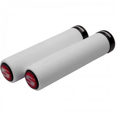 Грипсы SRAM LOCKING GRIPS FOAM 129 WHT/BLK